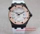 2017 Knockoff Audemars Piguet Royal Oak Black Case Rose Gold Bezel Watch (3)_th.jpg